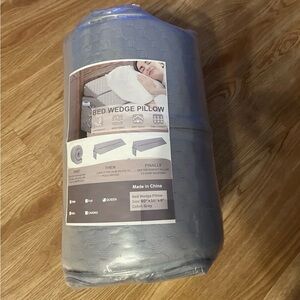 Premium Gray Bed Wedge Pillow